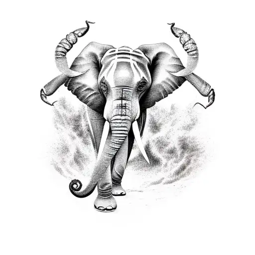 Elephant And Scorpion