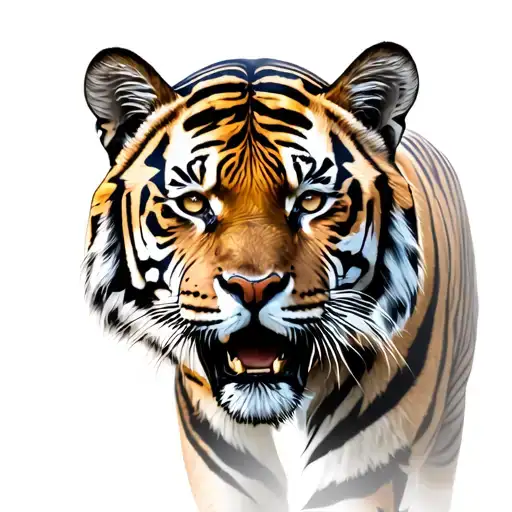 Inspiration Running Tiger