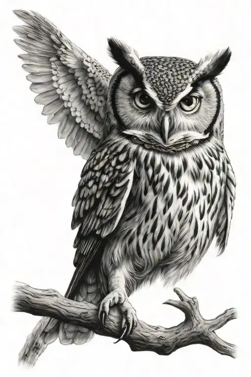 Owl Perched