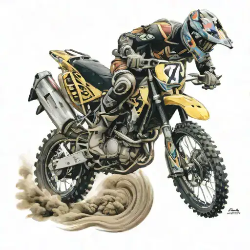 Motocross And Scorpion Wrapped