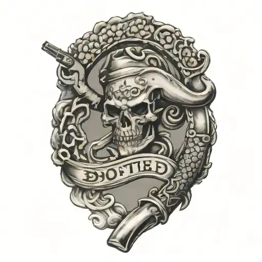 Don't Tread On Me Flintlock Pistols