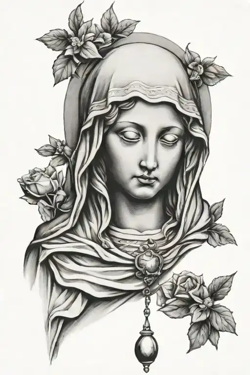 Virgin Mary Statue
