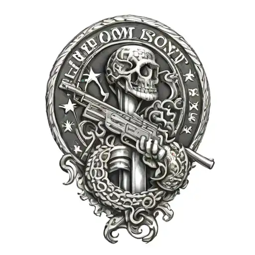 Freedom Isn't Free Don't Tread On Me Pistols