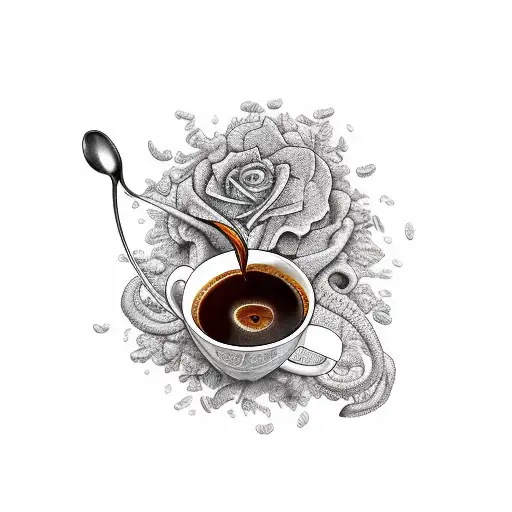 Person Drinking Coffee