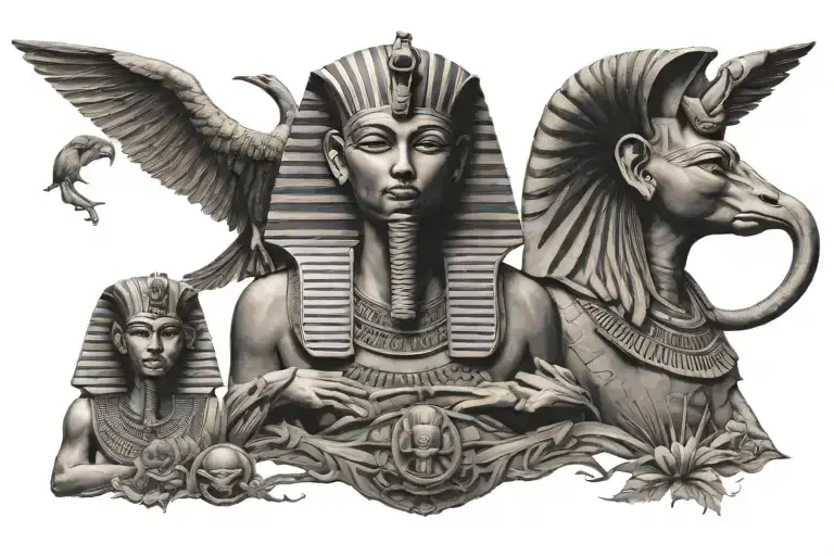 Egyptian Symbols And Pharaohs