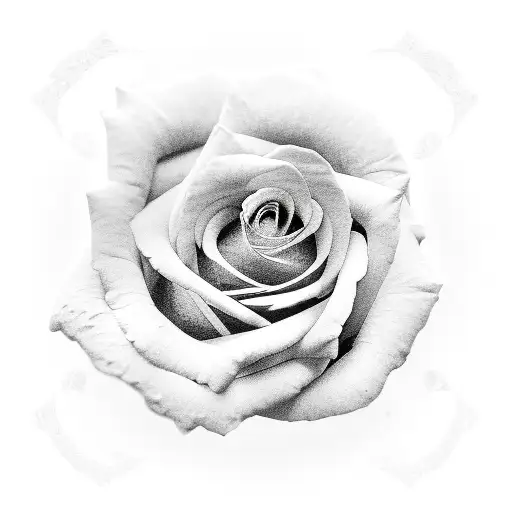 Rose With Broken Hearts