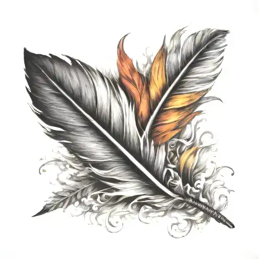 Feather Flame Fire