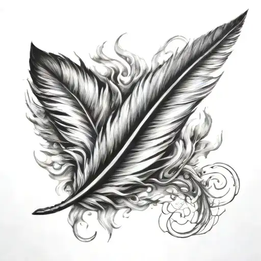 Feather Flame Fire
