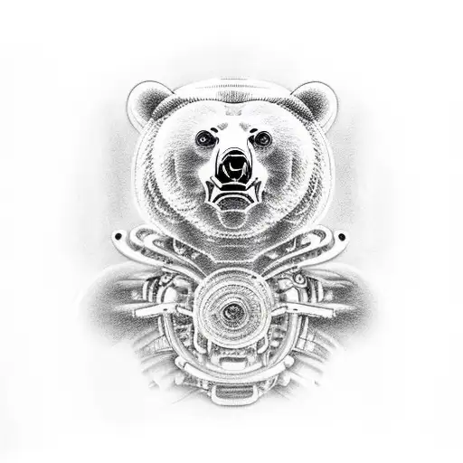 Biomechanical Bear Full Body