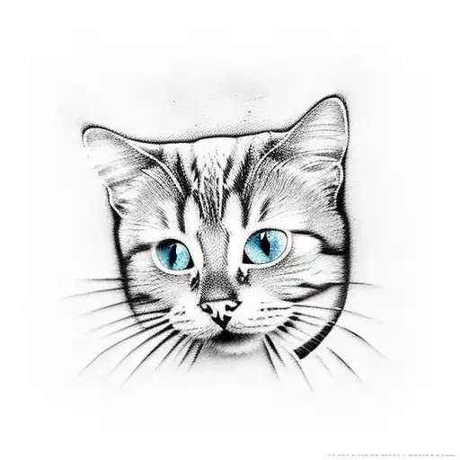 An Urban Skyline With A Hidden Cat And Dog