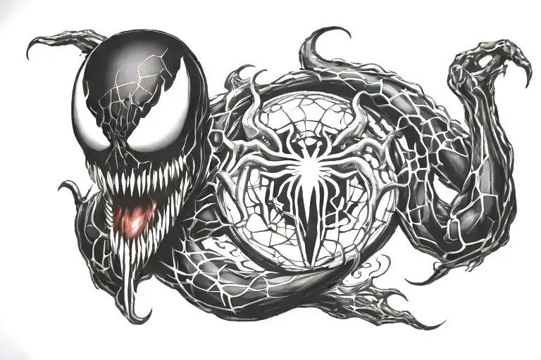 Venom Symbol From Spiderman
