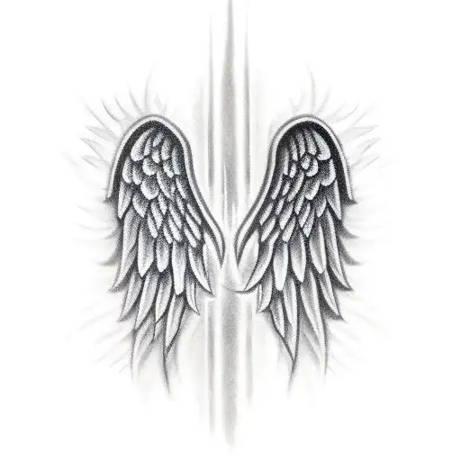 Angel Wings Lightning The Road