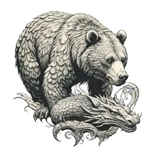 Bear And Dragon