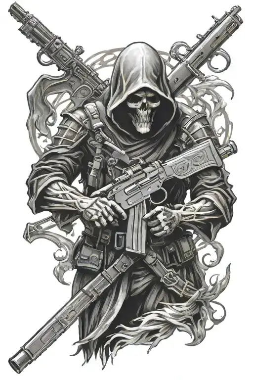 Reaper With Rifle