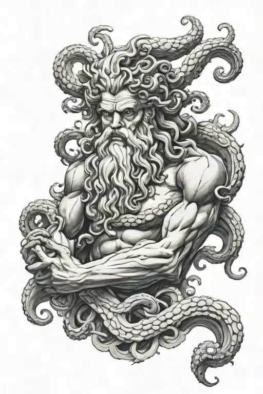 Zeus With Octopus