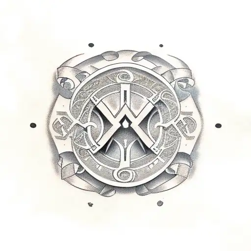 Old English Lettering Saying Campo