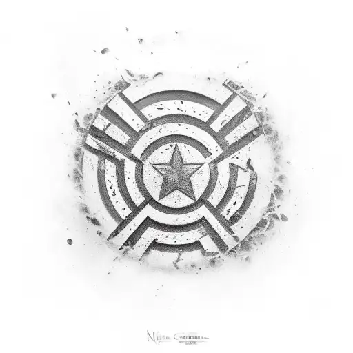 Marvel Carnage With American Flag