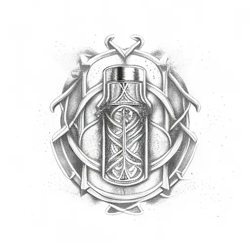 Mjolnir Protecting Yggdrasil