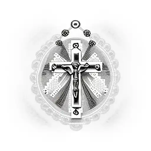 Catholic Beaded Rosary