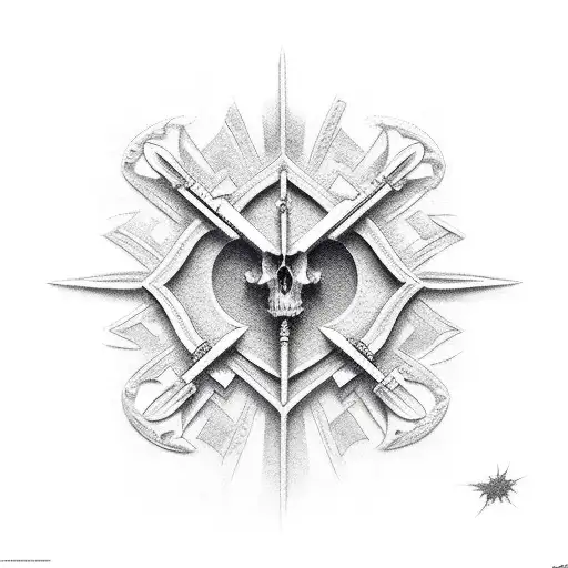 Background Scenery Behind Weapon