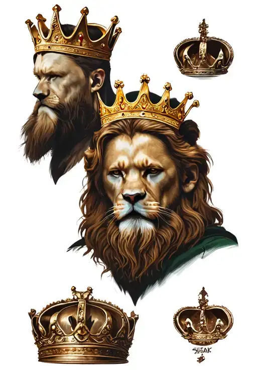 Leon With Cruz With Crown