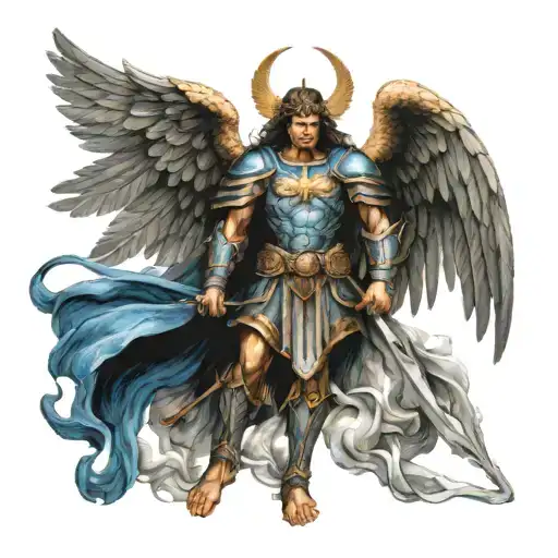 Holy Saint Michael Blue Line