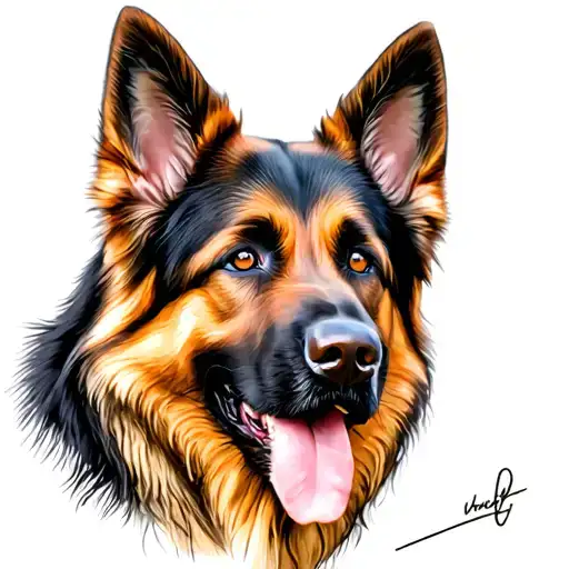 German Shepherd Paste