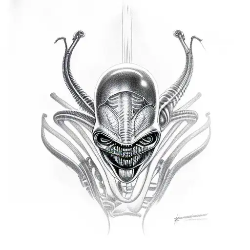 Alien From Alien Vs Predator Crawling