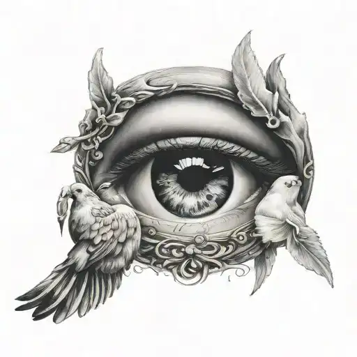 Eye And Dove