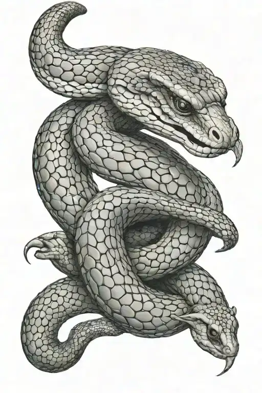Cobra Snake Coiling