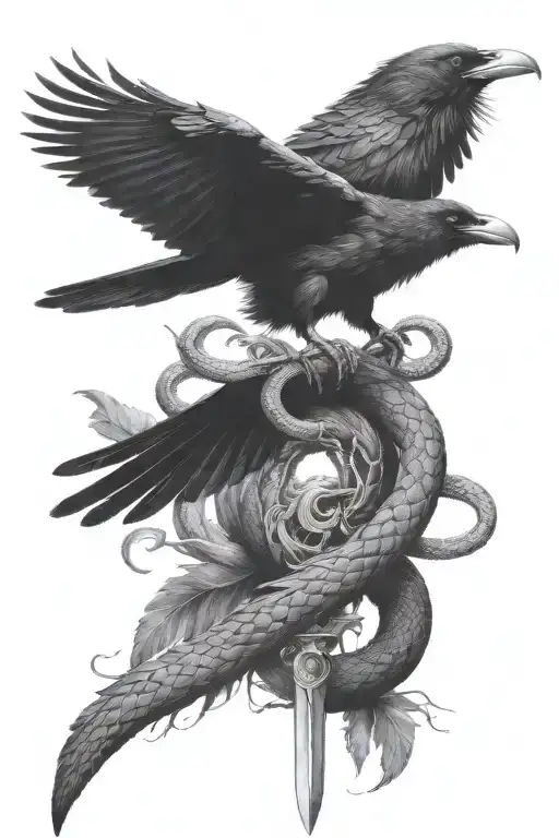 Raven Sword Snake