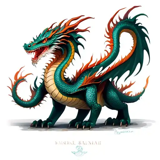 Samirai Dragon