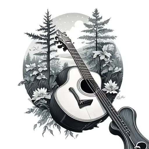 Music And Nature Scene