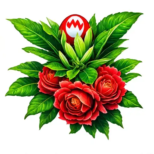 Mario Bros Pirhana Plant