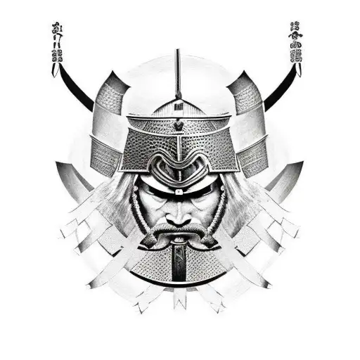 Knight Viking Samurai Warrior In One