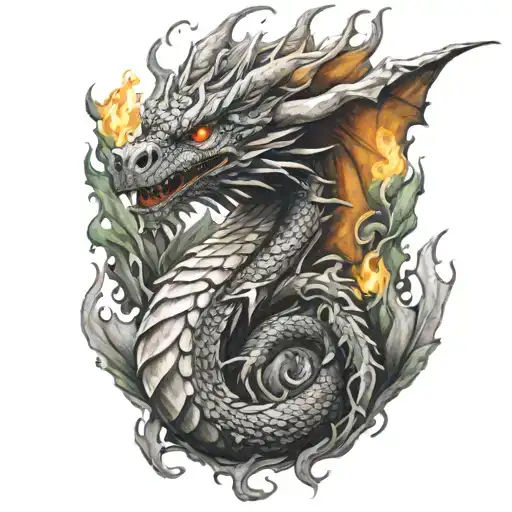 Dragon Breathing Fire