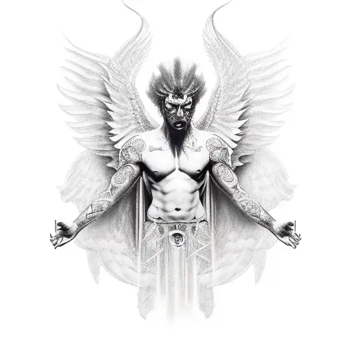 Combine The Angel Metatron With The Demon Andras