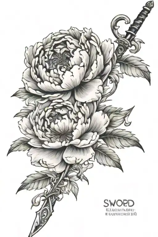 Sword Peony Flowers