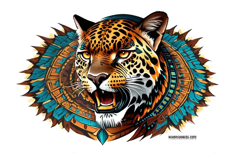 Aztec Jaguar Warrior
