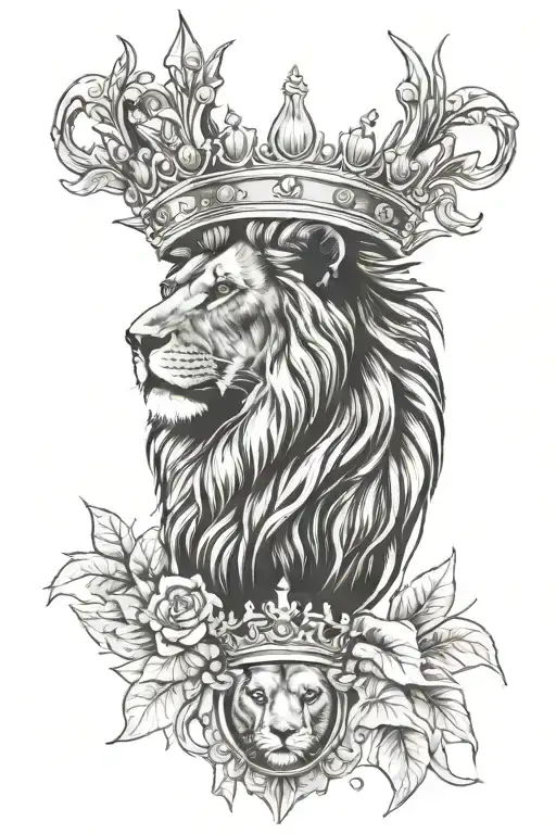 Lion And Crown