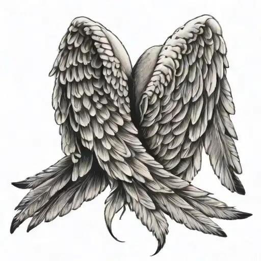 Rip Hailey And Dion Angel Wings