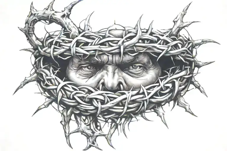 Crown Of Thorns Wrapped