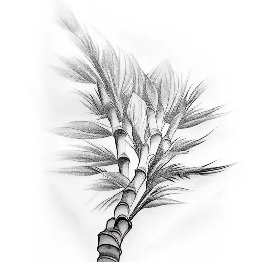 Nature Bamboo Ocean Arm