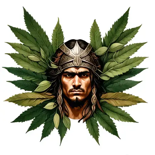 Warrior And Olive Leaf