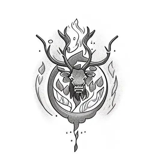 A Mouthwatering Steak Grilling Over A Campfire In The Middle Of A Serene Forest