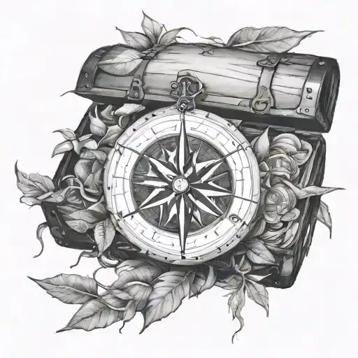 Wind Rose In The Trunk