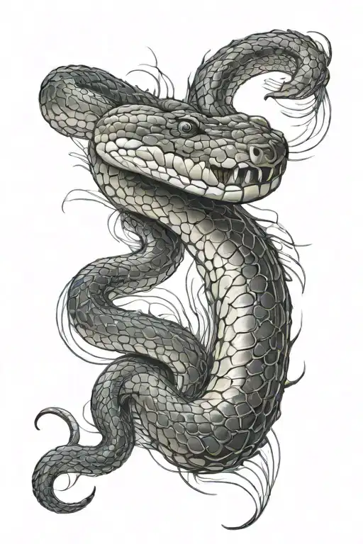 Dangerous Snake Twisted