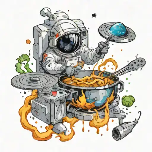 Cooking With Music In Space