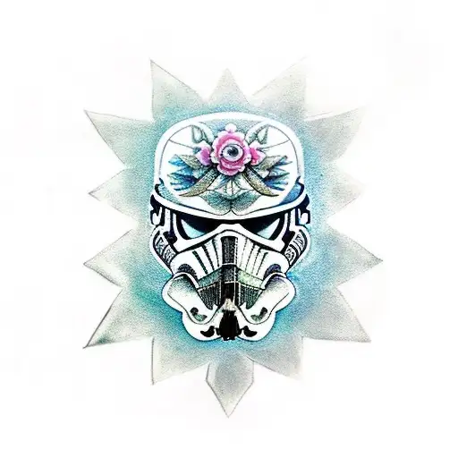 Star Wars Mythosaur Skull With Flowers