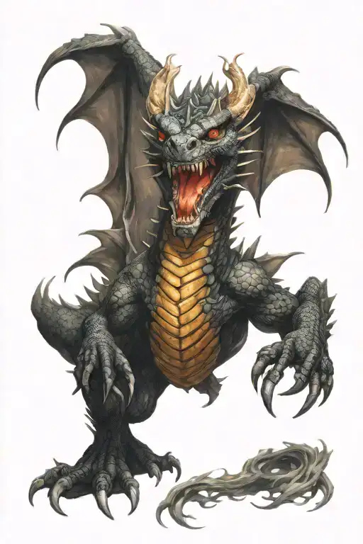 Dragon Breathing Fire